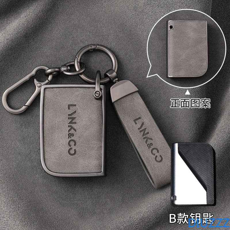 TPU mềm + Vỏ bọc chìa khóa từ xa ô tô bằng da Vỏ bảo vệ cho LYNK & CO 05 01 02 03 06 cho LYNK CO 05 