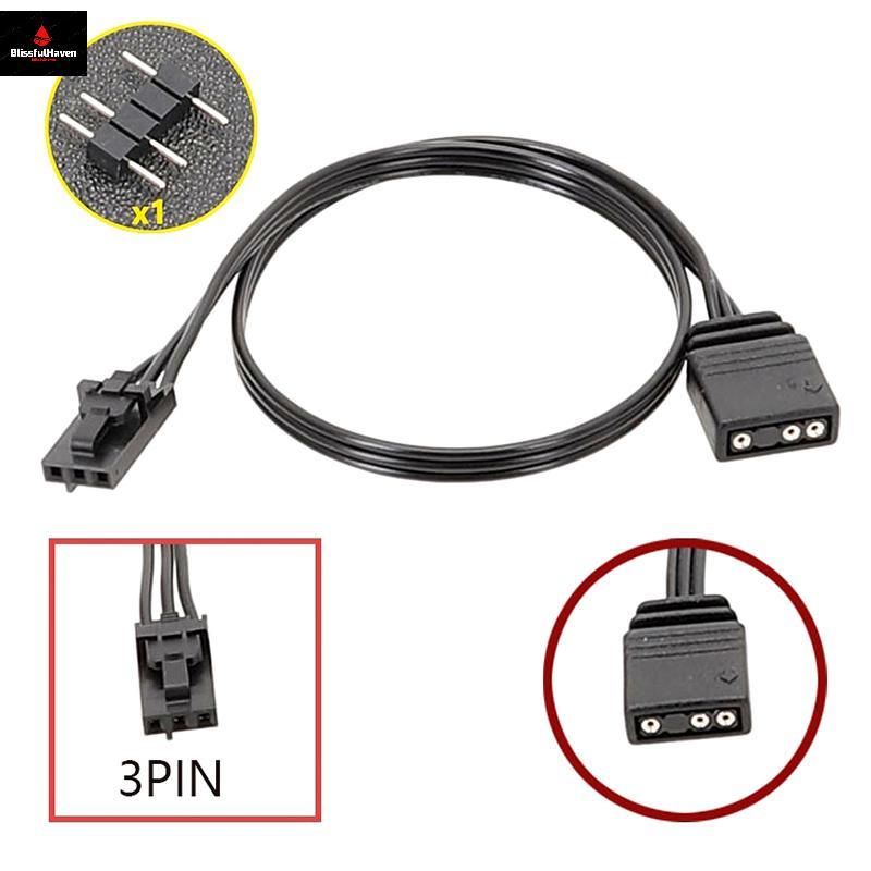 Cáp Chuyển Đổi Cho Corsair RGB Sang Tiêu Chuẩn ARGB 4Pin 3Pin Adapter Kết Nối Cướp Biển Tàu Bộ Điều 