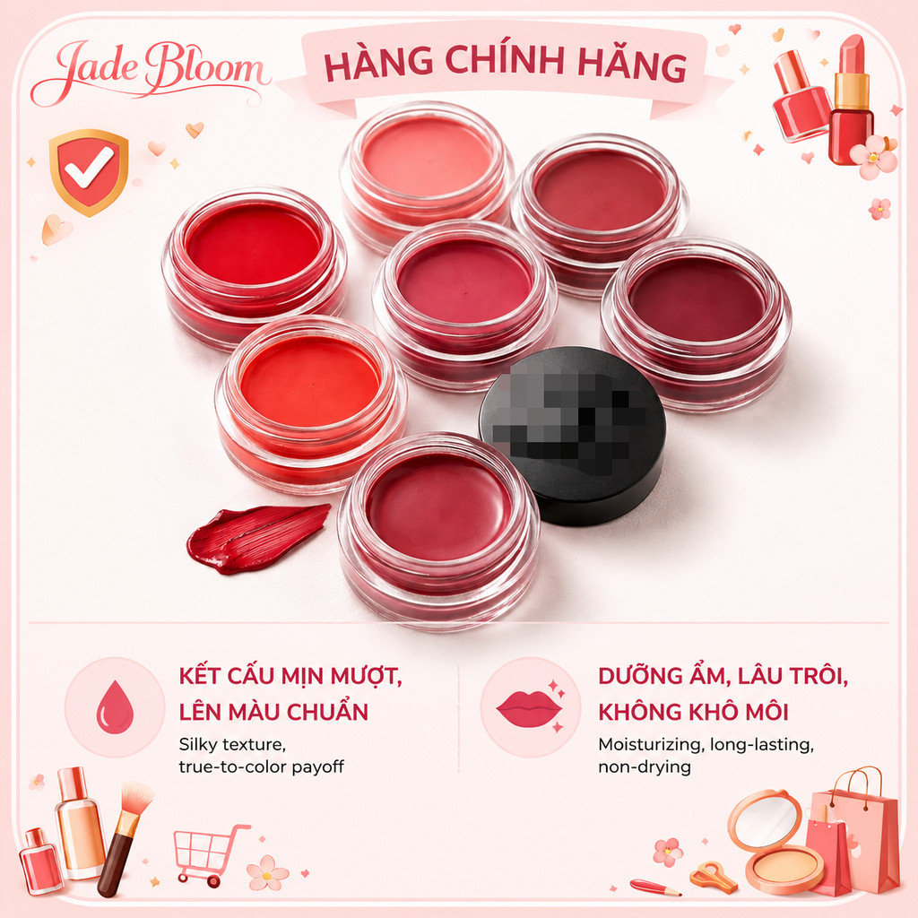 【Chính Hãng】ℂℍ𝔸ℕ𝔼𝕃 𝓝°𝟭 𝓓𝓔 𝓒𝓗𝓐𝓝𝓔𝓛 𝓛𝓲𝓹 & 𝓒𝓱𝓮𝓮𝓴 𝓑𝓪𝓵𝓶 𝟐𝓲𝓷𝟭 Fullsize | Son Má Hồng Dưỡng Ẩm, Màu Tự Nhiên