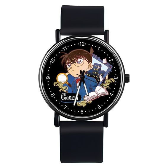 Conan Case Đóng Kuroba Kaito thiết kế Đồng hồ thạch anh Đồng hồ chống nước Đồng hồ đeo tay học sinh 