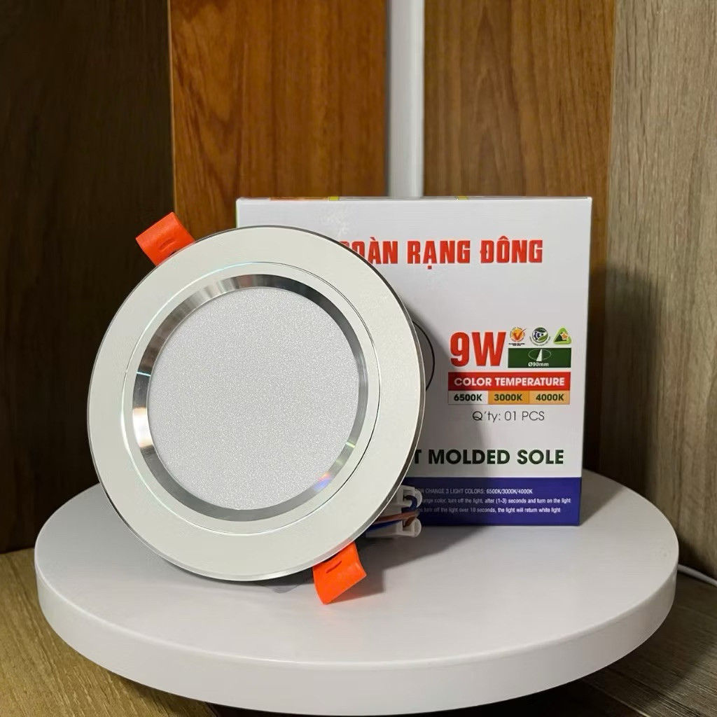 9w phi 90 LED Âm trần TĐ Rạng Đông - đèn âm trần Tập Đoàn Rạng Đông