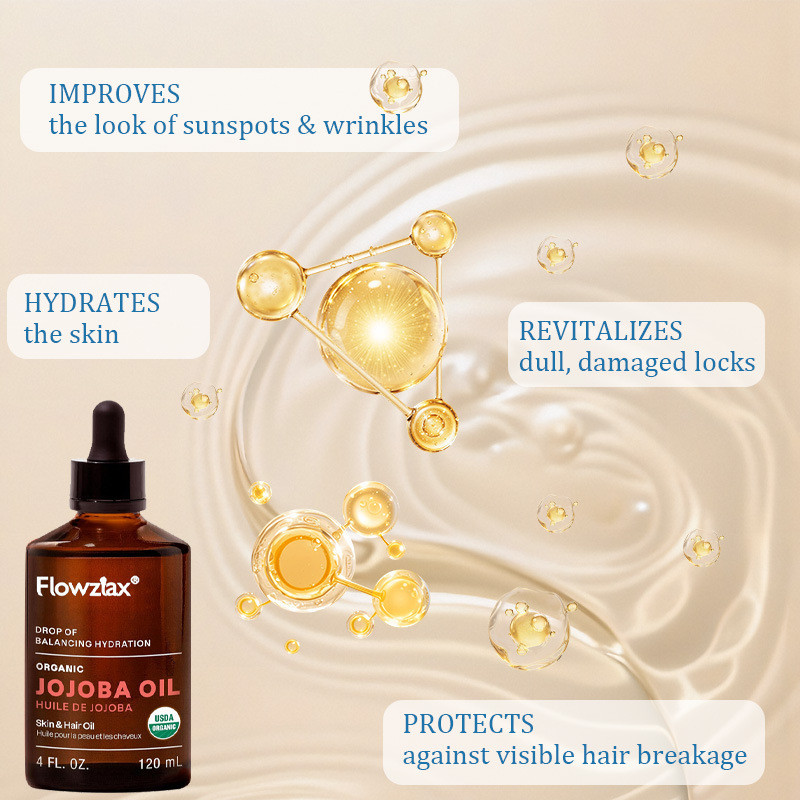 J35readystock Bán chạy Dầu JOJOBA JOJOBA Dầu Tóc Dưỡng Ẩm Mặt Massage Dầu Chăm Sóc Dầu Dầu Massage T