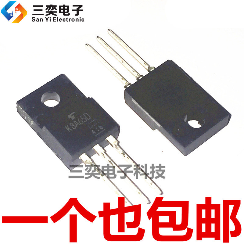 K8A65D CS8N65F TK8A65D TF8N65 TO-220F MOS Trường Hiệu Ứng Ống Chính Hãng