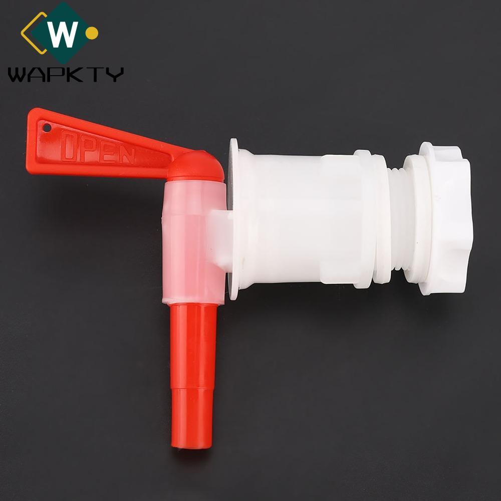 WAPKTY Bia Brew Xô Tap, Nhựa Đỏ Đóng Chai Spigot, Phụ Kiện Vòi Bia Nhựa Lên Men Bia