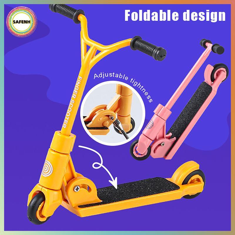 SAFENH Kids Ki Scooter Finger BMX Có Thể Gập Lại T-type Finger Scooter Đầu ngón tay Movemet VN
