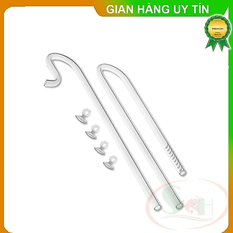 Bộ in out acrylic Ebi-VN phi 10, 12, 16, 20 mm gắn bơm lọc thùng bể cá tép thủy sinh store3