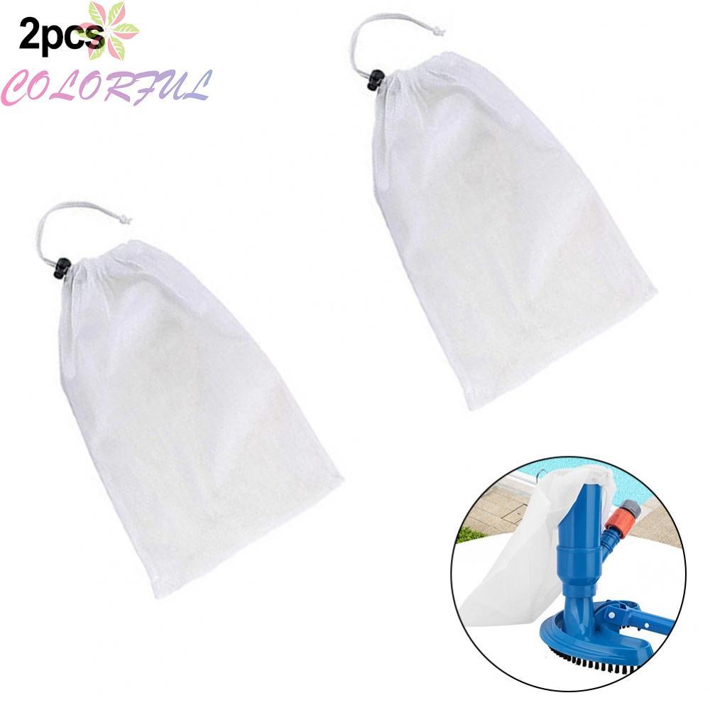 Vacuum Suction Bag Replace Swimming Pool With Zip Fine Mesh Leaf Picker