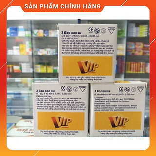 Bao Cao Su Vip Plus Hộp 144 Cái