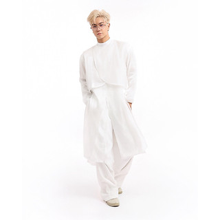 Áo Dài "Nguyệt Quang" Chất liệu Organza phối Tơ, Unisex | ANH STUDIO