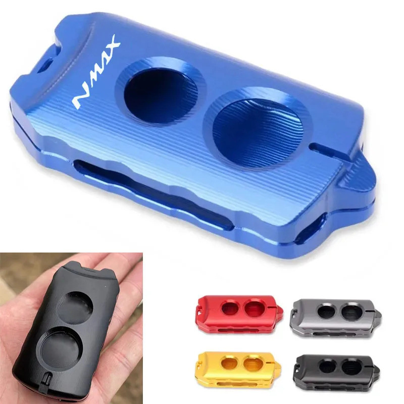 Xe Máy CNC Chìa Khóa Vỏ Chìa Khóa Bảo Vệ Phù Hợp Cho NMAX 155 N-MAX 155 NMAX155 2015-2019