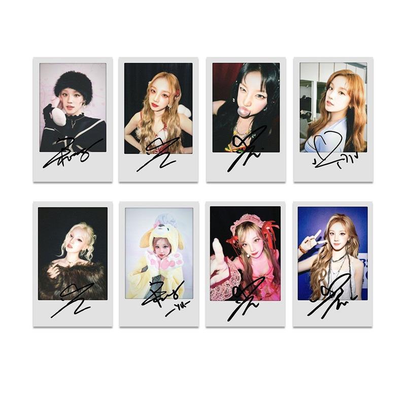IDLE Bé Hàng Hóa Photocard Bài Hát Yuqi YUQI Polaroid Photocard Đặc Biệt Photocard GIDLE Photocard I