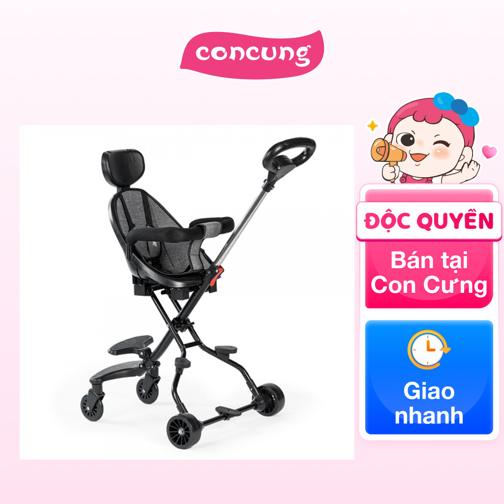 Xe đẩy du lịch 2 chiều gấp gọn Animo (BS686)