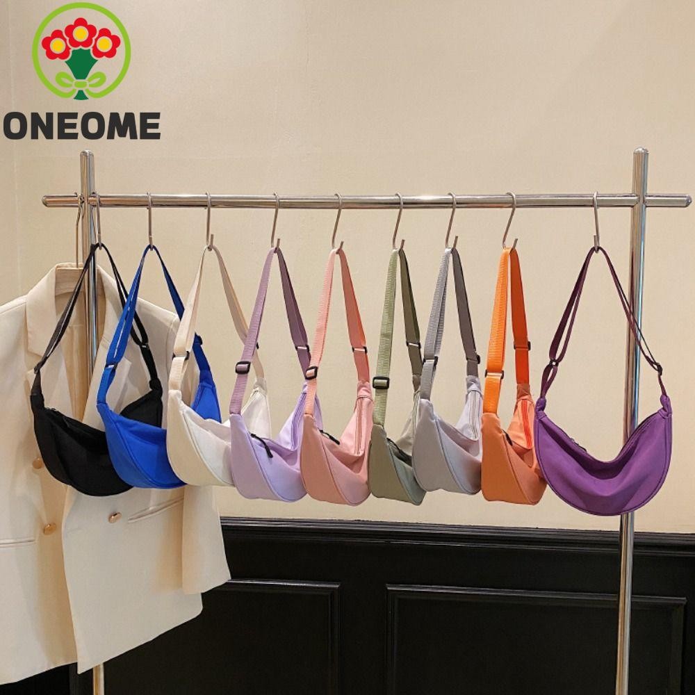 Túi đeo chéo nylon ONEOME, Túi thể thao Túi đeo ngực Túi xách vải Oxford, Túi đeo chéo nhẹ phong các
