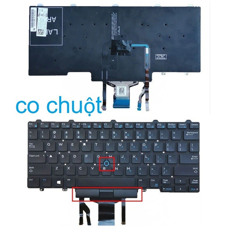 ⚡️ Bàn Phím Dell Latitude E5450 7470 7490 5480 5488 7480 7490