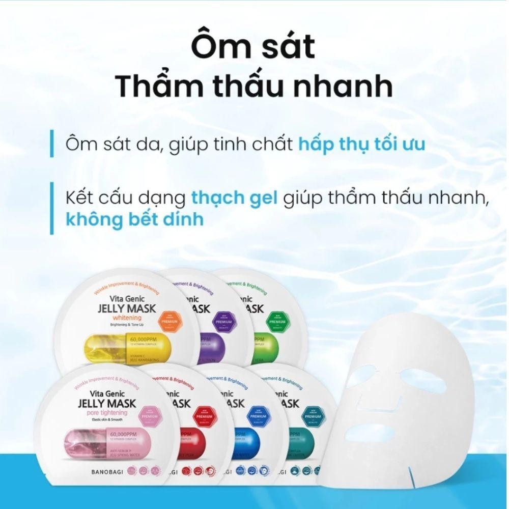 Ảnh 2 của Hộp mặt nạ BANOBAGI dưỡng ẩm, làm sáng da, phục hồi da, chống lão hóa, làm dịu