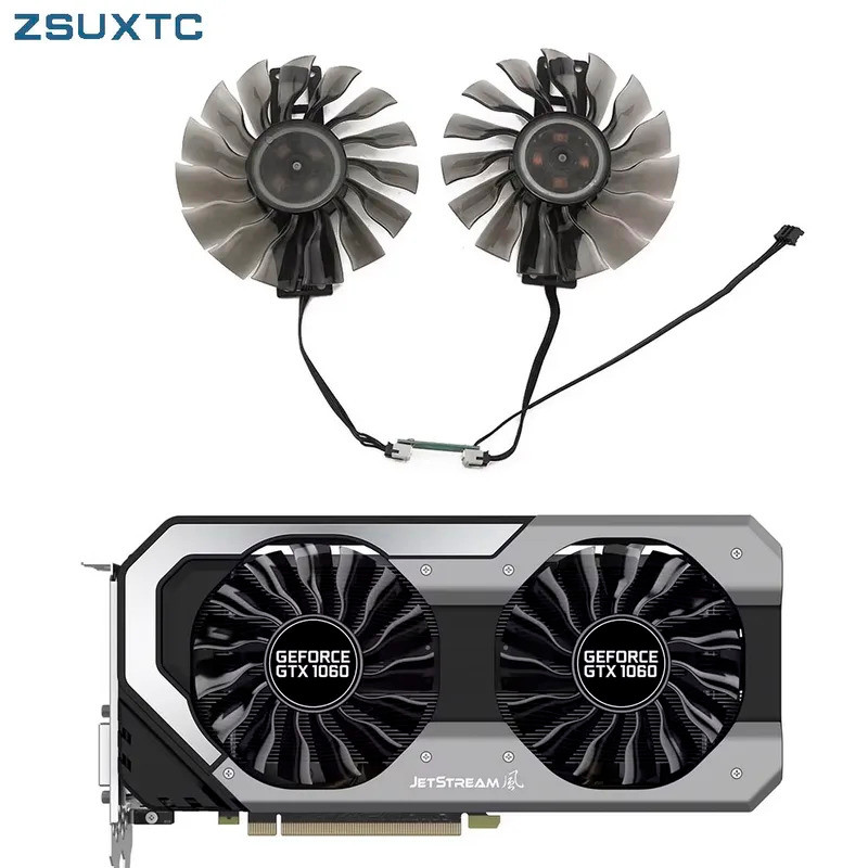 Thay thế VGA FD9015U12S GA92S2H GTX1060 Super JetStream cho Palit MAXSUN GTX 1060 Quạt làm mát đồ họ