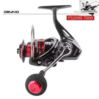 Máy Câu Deukio FS Full Kim Loại – Máy Đứng Câu Lure, Lăng Xê, Ngâm Cao Cấp