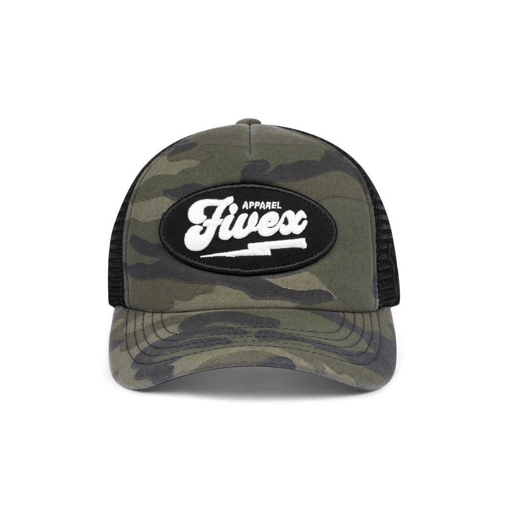NÓN/MŨ FIVEX TRUCKER CAMO
