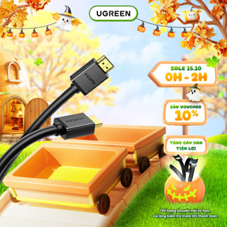 Cáp HDMI 2.0 tốc độ cao Ugreen HD104 Dùng cho Xiaomi Mi Box PS4 Bộ Chia HDMI Cáp Chuyển Đổi HDMI | Cổng Mạ Vàng 4K 1080P