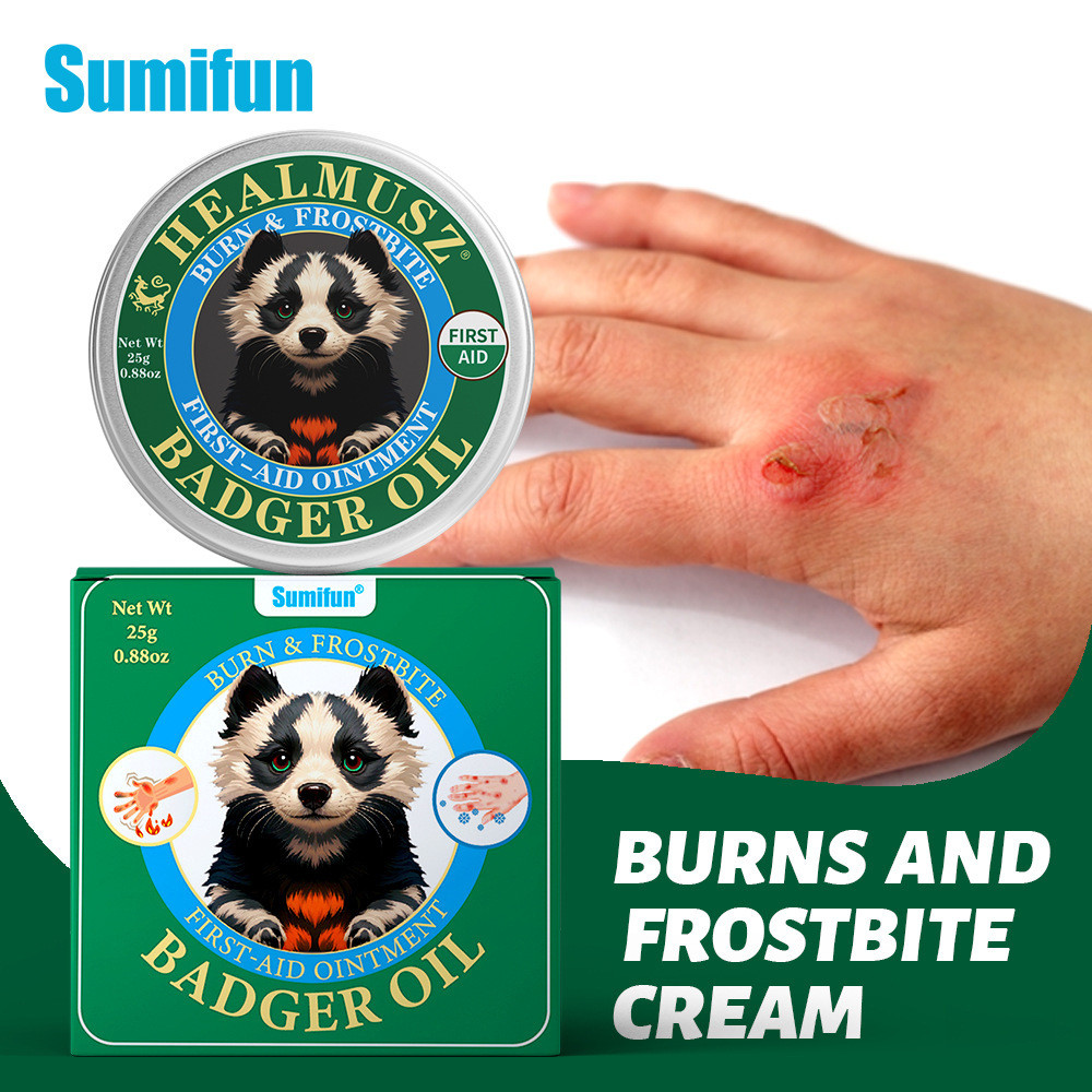 Sumifun Badger Oil Frozen Cream Care Winter Frozen Cream Burn Care Cream K00