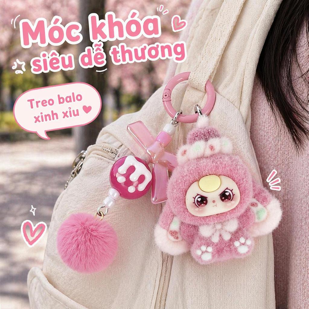 Kawaii Bag Charm 🌸 Móc khóa công chúa dễ thương treo túi xách balo nữ
