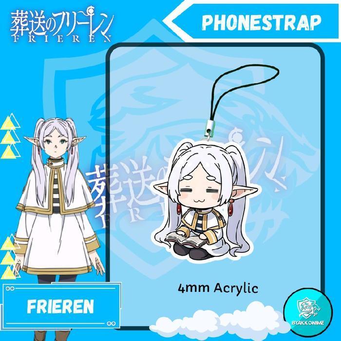 PHONE STRAP HP ANIME - Sousou No Frieren PhoneStrap Acrylic | Frieren, Himmel - Frieren