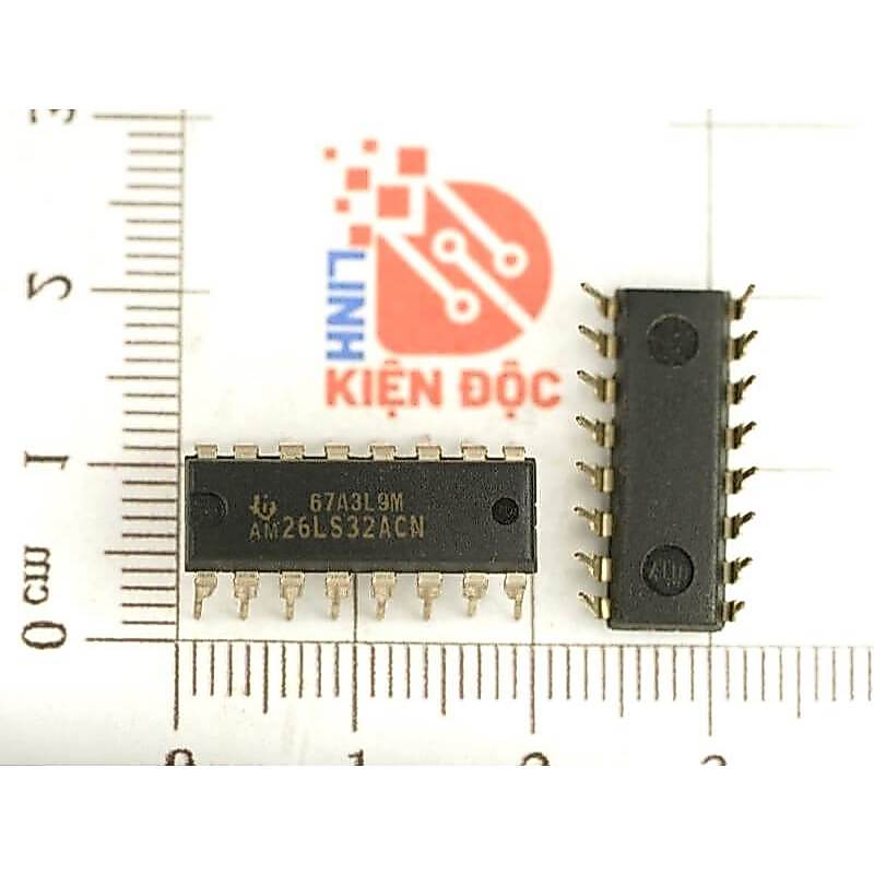 [Combo 3 con] AM26LS32ACN AM26LS32 IC truyền thông DIP-16