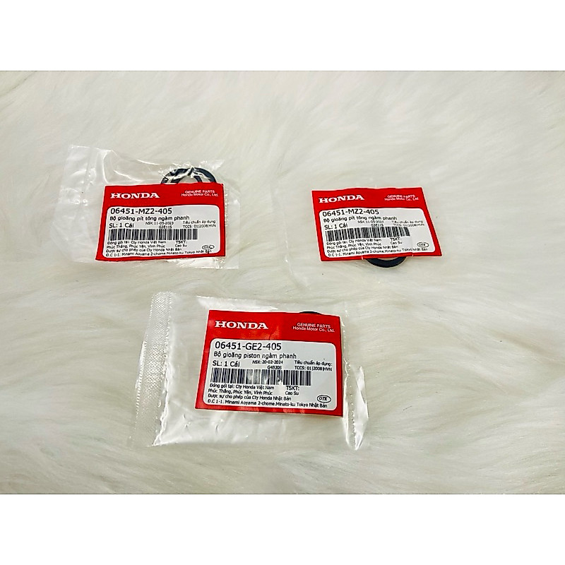 Bộ phốt gioăng pít tông (piston) ngàm trước phanh XE MÁY SH 125 / SH 150 / SH 2012 2017 2020 / SH ý 