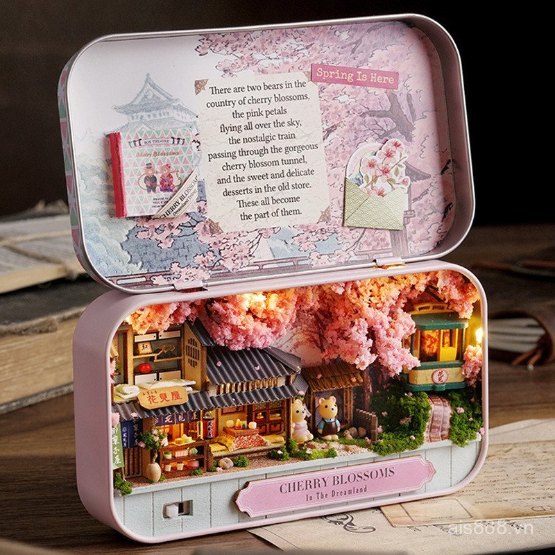 BWXF [Cash commodity and quick delivery]Smart House diy New model of the small house, box theater, d