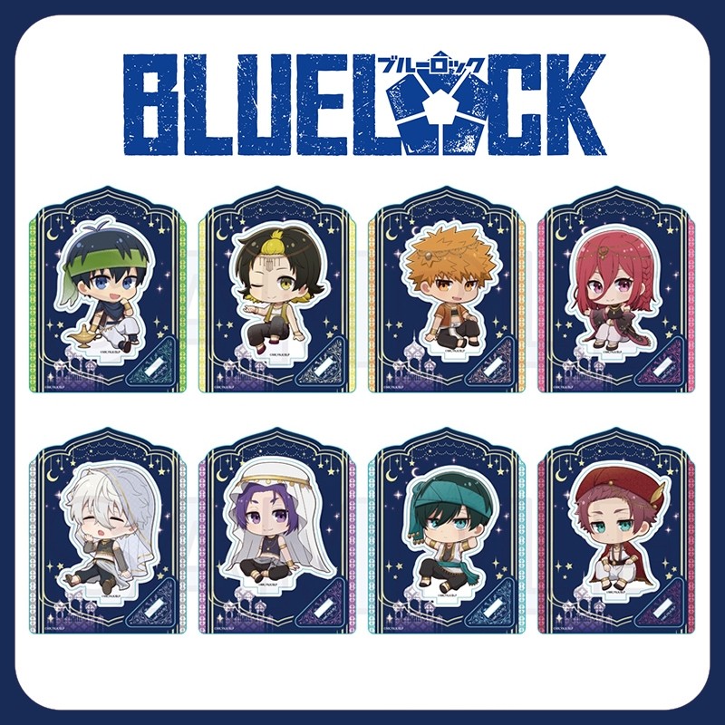 Standee BLUE LOCK cao 8CM ver NGHÌN LẺ MỘT ĐÊM mô hình acrylic mica in hình anime tượng trưng bày