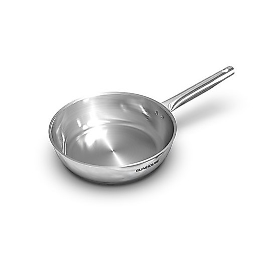 Chảo inox đa lớp Sunhouse IN24M6 & IN26M6 – 24 cm & 26 cm, đáy từ, inox 304 siêu bền