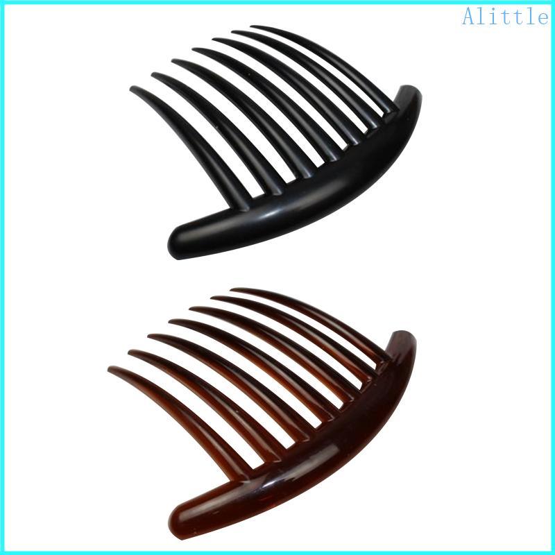 Alia 7 Răng Tóc Bên Lược Nhựa Lược Tóc Phụ Kiện Cho Nữ Bé Gái