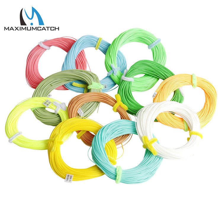 2026 Phong cách mới MAXCATCH Fly Main Line Fly Fishing Line 123456789Không có dây chính nổi phía trư