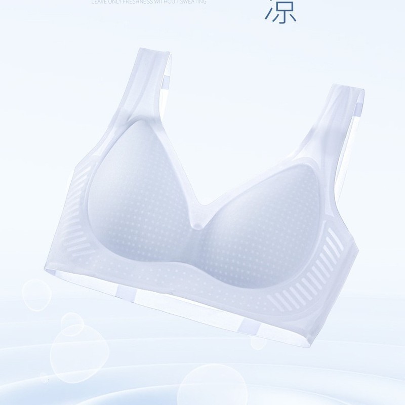 Cloud Sense Cool Sense Thạch Keo Áo Ngực Mùa Hè Khỏa Thân Cảm Giác Không Liên Kết Lỗ Thông Gió Thạch