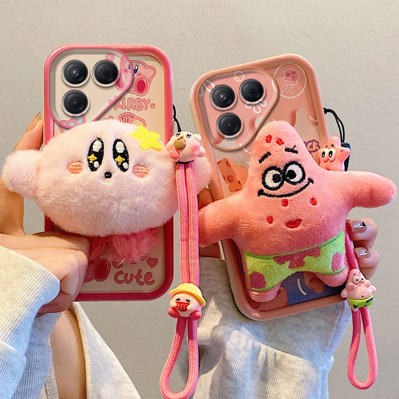 Ốp lưng TECNO POVA 7 Pink KT Cat / Fart Strawberry Bear / Cheese Pie Superstar / Kuromi Grid / Frog 