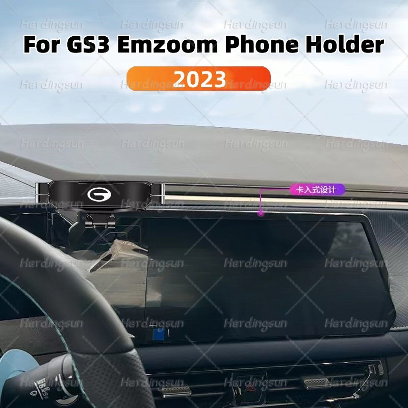 Giá đỡ điện thoại màn hình GS3 Emzoom 2023 có Logo GS3 Emzoom 2023 Giá đỡ điện thoại di động VMAX