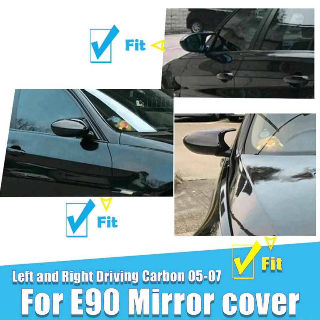 Nea NEA-VN 1 Cặp màu đen bóng M3 M3 Kiểu gương thay thế cho BMW E90 E91 E92 E93