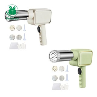Máy mì ống điện, Dụng cụ nhà bếp 9 đầu cầm tay hiệu quả cao Máy làm mì điện Máy ép mì, cho Lasagna