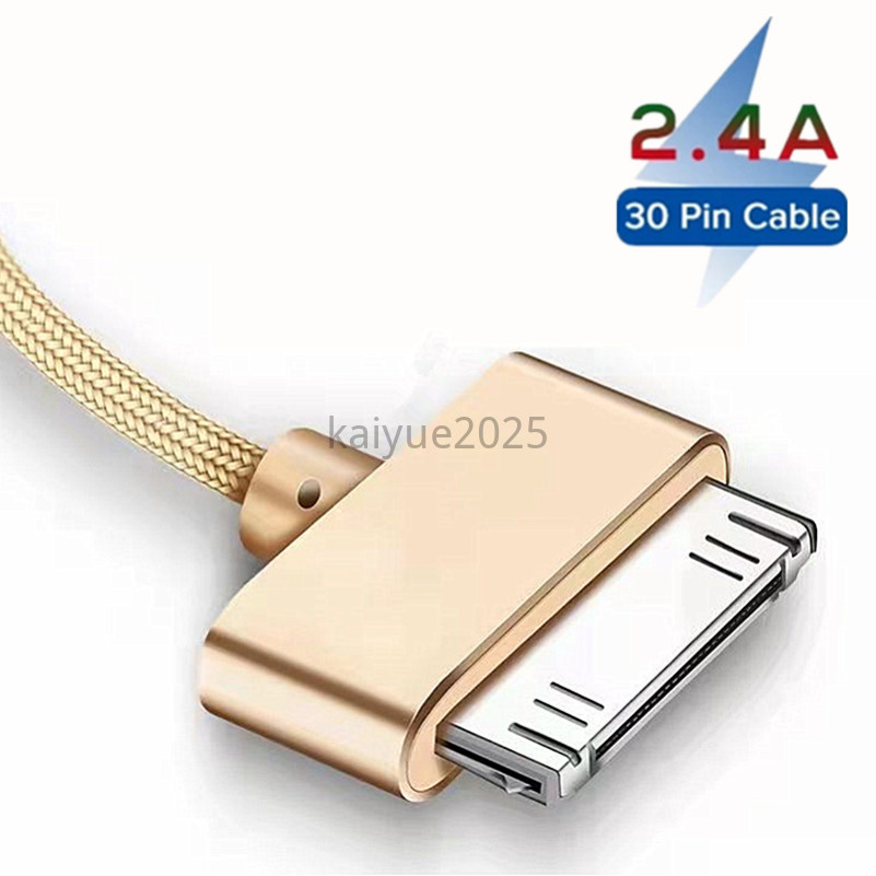 Cáp USB Cho iPhone 4 4s 3GS iPad 2 3 iPod Nano Cảm Ứng Bền Sạc Nhanh 30 Pin Ban Đầu Adapter Sạc Cáp 