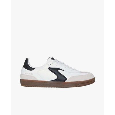 SKECHERS - Giày sneakers nữ cổ thấp Court Classics Hotshot_185410-WBK
