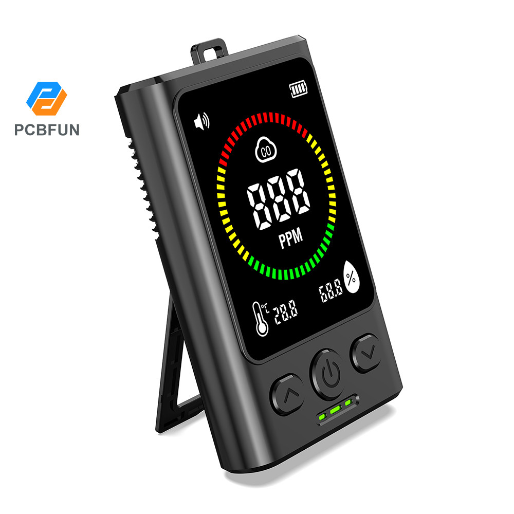 Báo động carbon monoxide di động Pcbfun