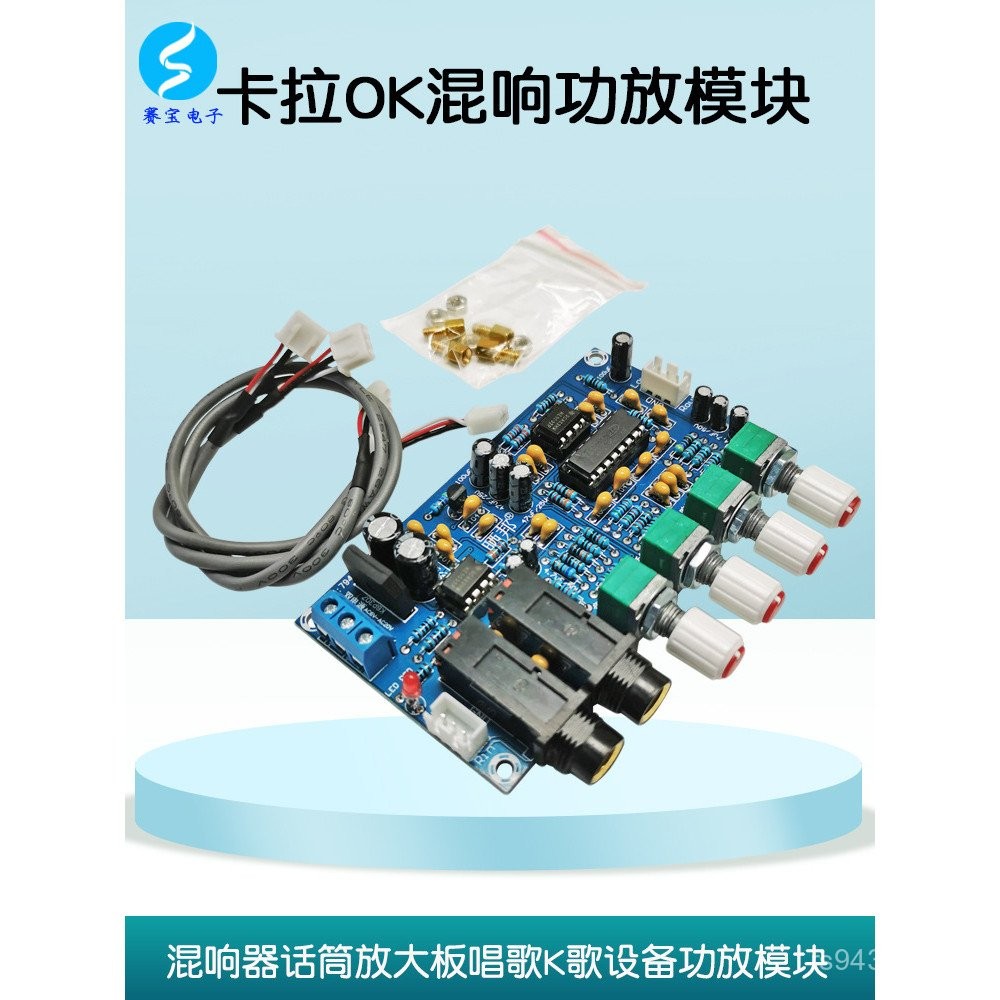 Mô-đun Bảng Điều Chỉnh Bảng Micro Khuếch Đại Công Suất Bảng Karaoke Preamp Micro K Bài Hát Khuếch Đạ