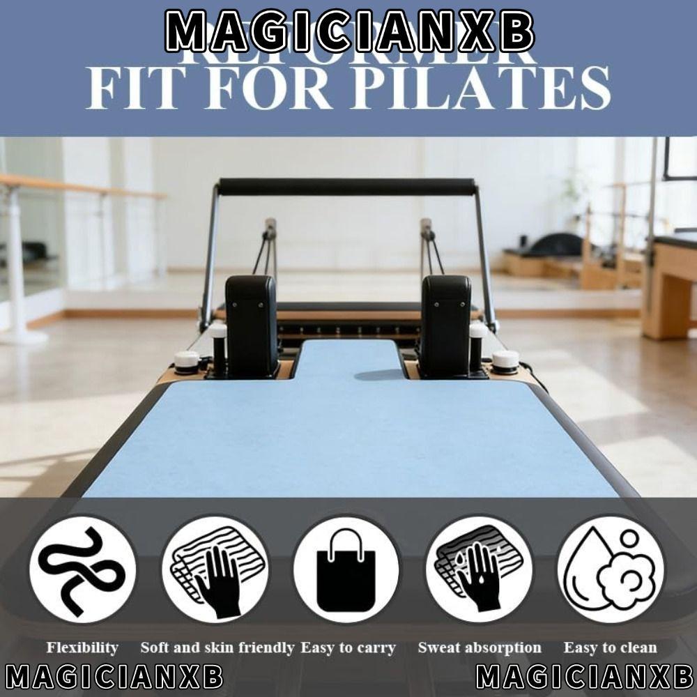 Thảm Pilates MAGICIANXB, Thảm cải cách Pilates chống trượt thấm hút, Máy cải cách Pilates lông cừu s