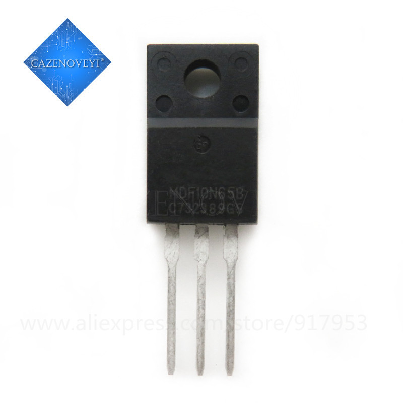 10 Mảnh MDF10N65B MDF10N65 10N65B 10N65 TO-220F chip gốc mới