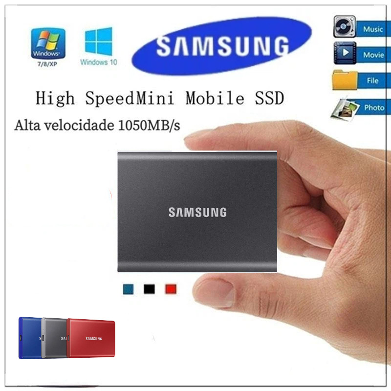 [Có hàng] Ổ cứng gắn ngoài SSD 30TB / 16TB Type C USB3.1 HD Ổ cứng HD ngoài 8TB / 4TB SSD 1TB / 2TB