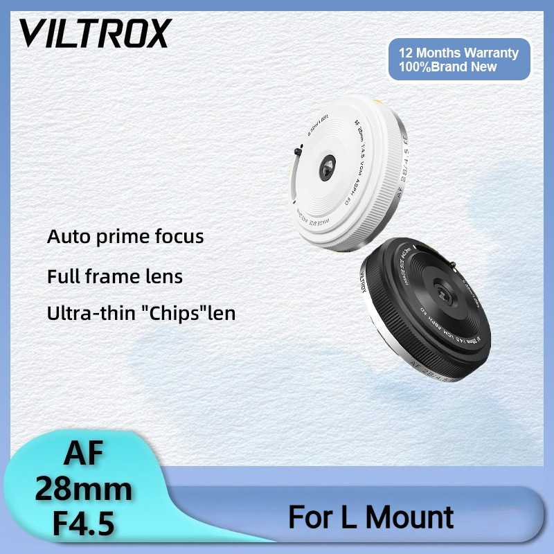 Viltrox 28mm F4.5 AF Auto Focus Chip Full Frame Prime Focus Ống kính máy ảnh cho giá đỡ L