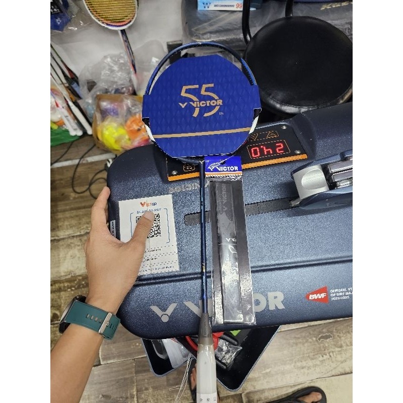 Vợt Victor BS12 55th (Chính hãng khung chưa lưới)