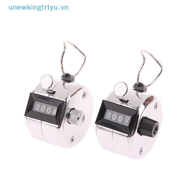 Unewtyu Digital Hand Tally Counter Đếm thủ công Golf Clier Training Counter 4 chữ số Hand Held Tally