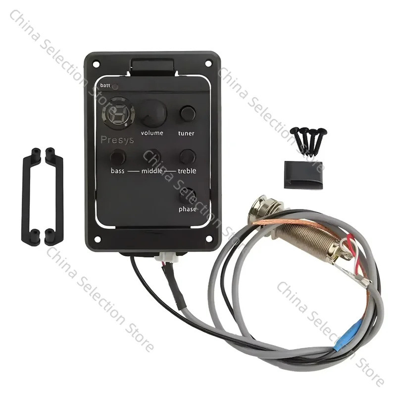 Dành Cho Fishman Presys 101 Tương Thích Fishman 101 Acoustic Guitar Pickup EQ Hộp Điện Equalizer