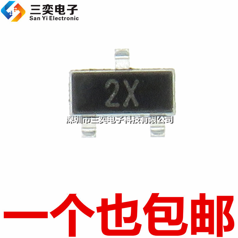 Chính Hãng Chính Hãng MMBT4401LT1G In Lụa 2X SOT23 Miếng Dán Triode 2N4401 Sanyi Điện Tử